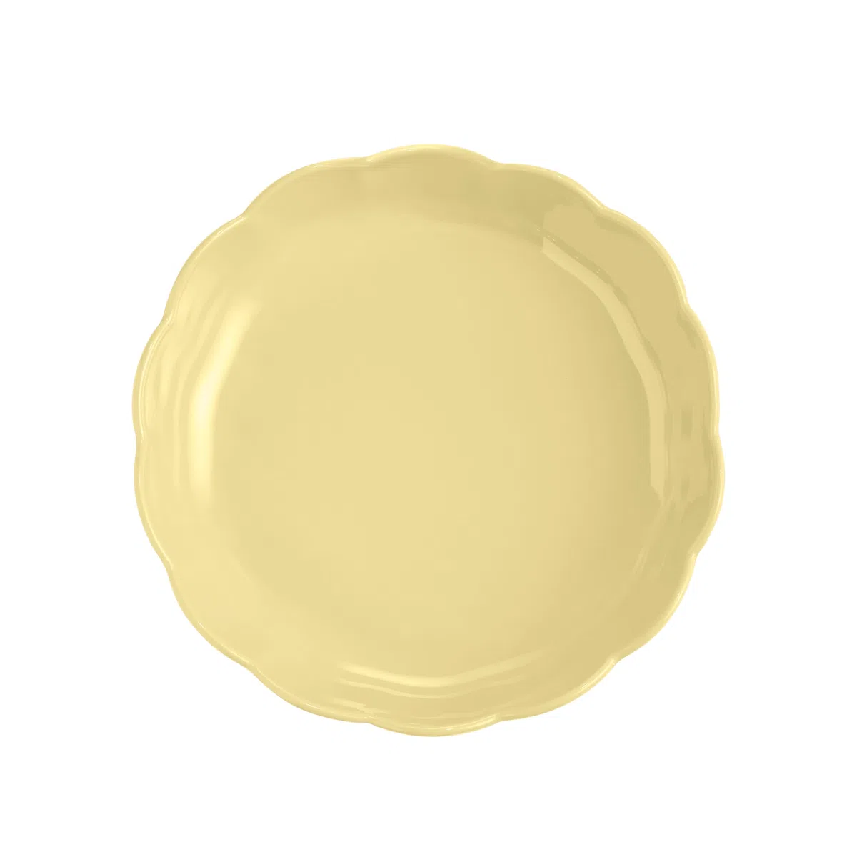 Emile Henry Stampo rotondo Madeleine – Ceramica ad alta resistenza – Cottura omogenea, colore giallo vaniglia – Made in France