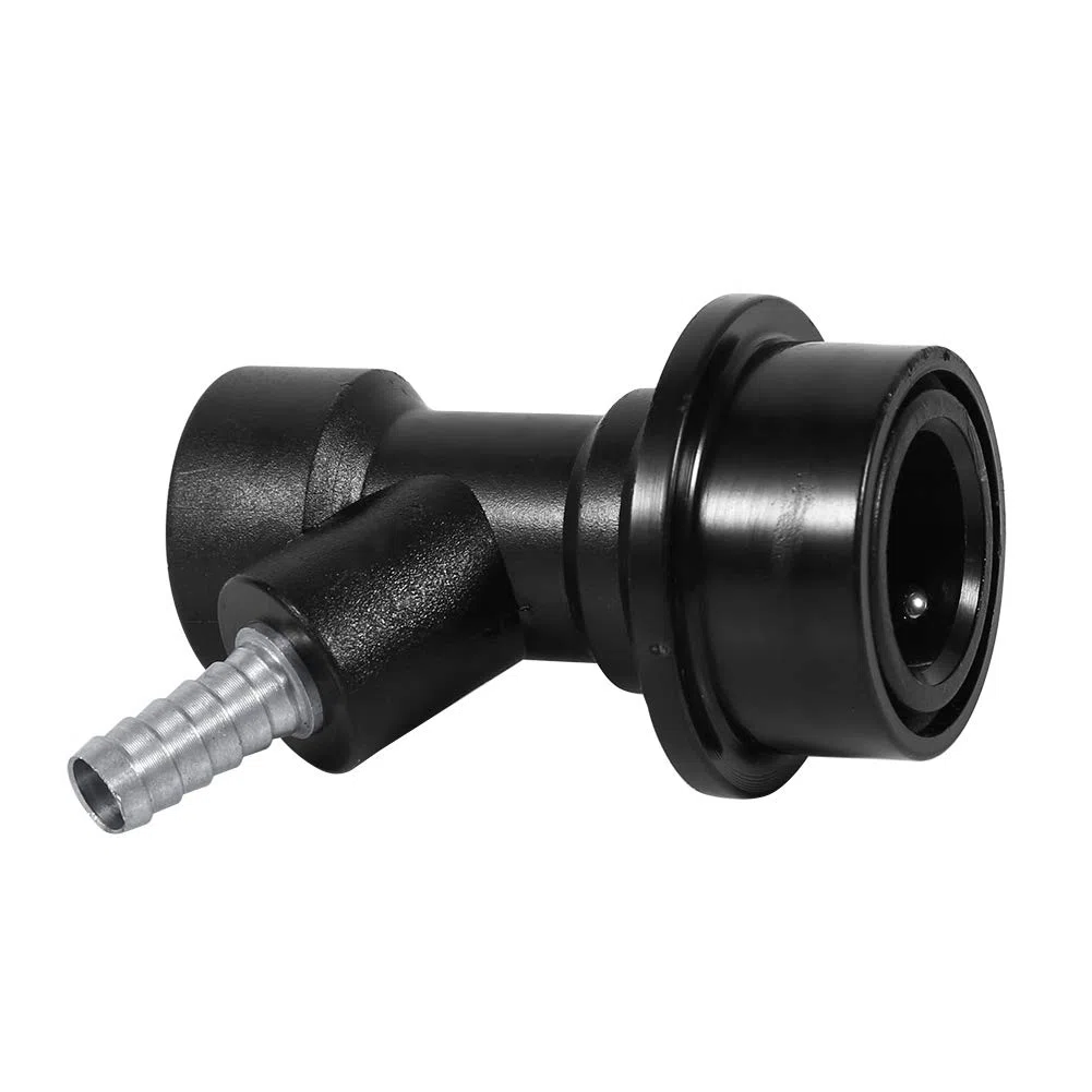 Haofy Tappo Carbonatazione Acciaio Inox 1/4" Barb per Bottiglie Plastica e Connettori Sfera. Alta Qualit¨¤. Adatto per Birra Soda Acqua Succo. Facile da Usare. Multi-funzione.