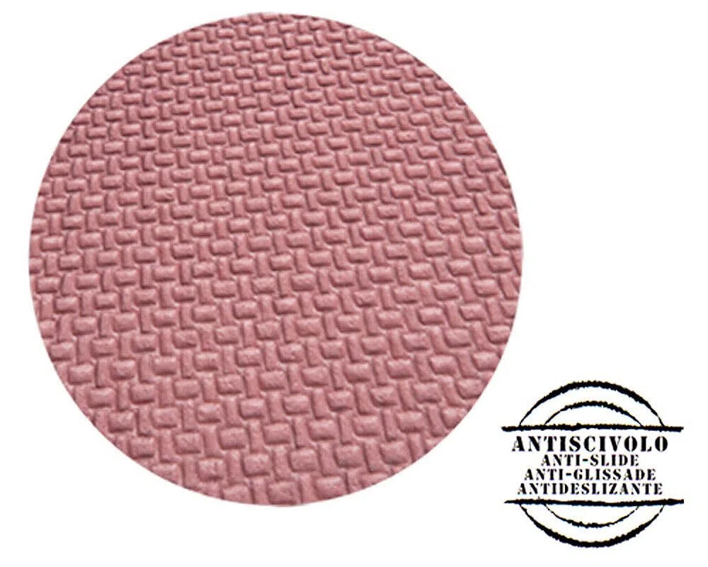 emmevi Tappeto Cucina 3D Antiscivolo Tinta Unita Lavabile Morbido Assorbente Mod.EVITA 57X240 ARANCIONE