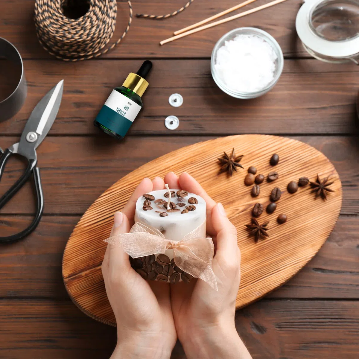 Oud, olio profumato al tabacco di Oud, olio profumato singolo MitFlor, olio profumato per sapone e candele, olio per aromaterapia, profumo di uomini e legno per fragranza domestica, 30 ml