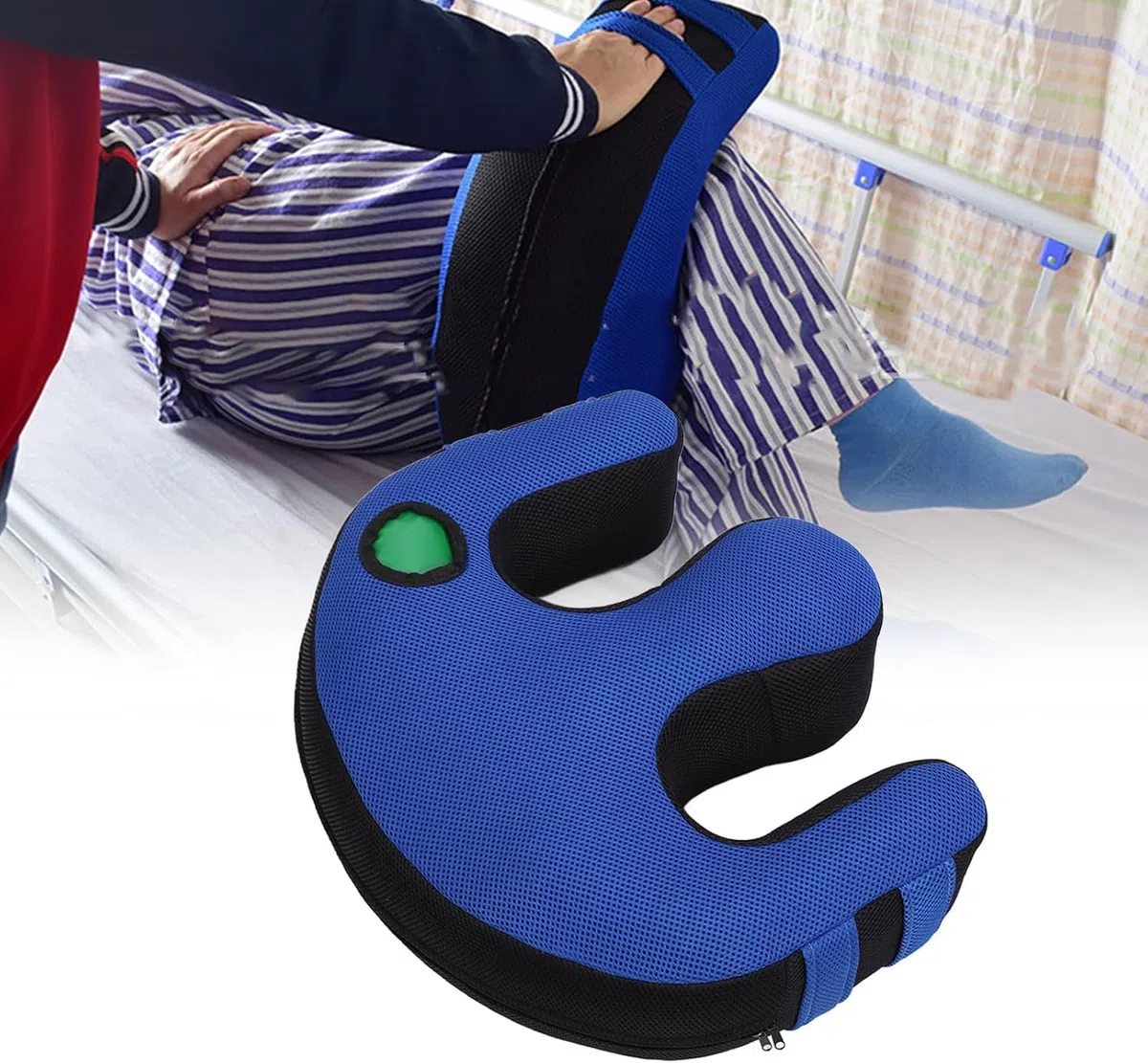 FERRUCCI COMFORT Cuscino per Rotazione Pazienti Allettati, Anziani, Disabili - Cuscino Osepdaliero, Dispositivo Girevole Traspirante