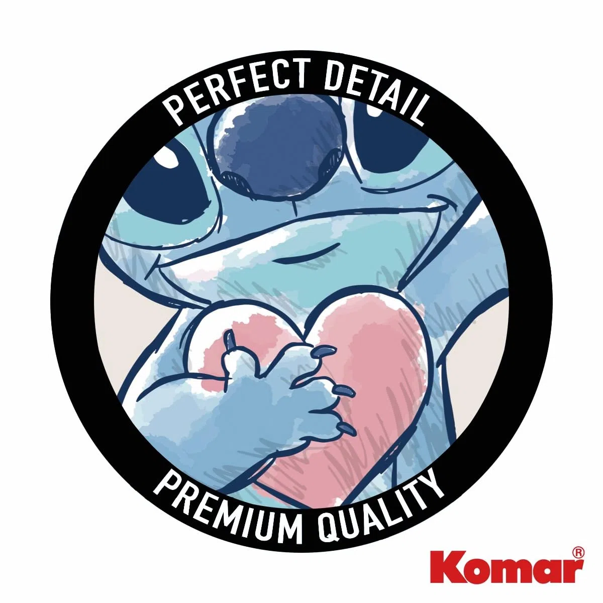 Komar Keilrahmenbild - Disney Lilo and Stitch In the Sun - Größe: 60 x 90 cm