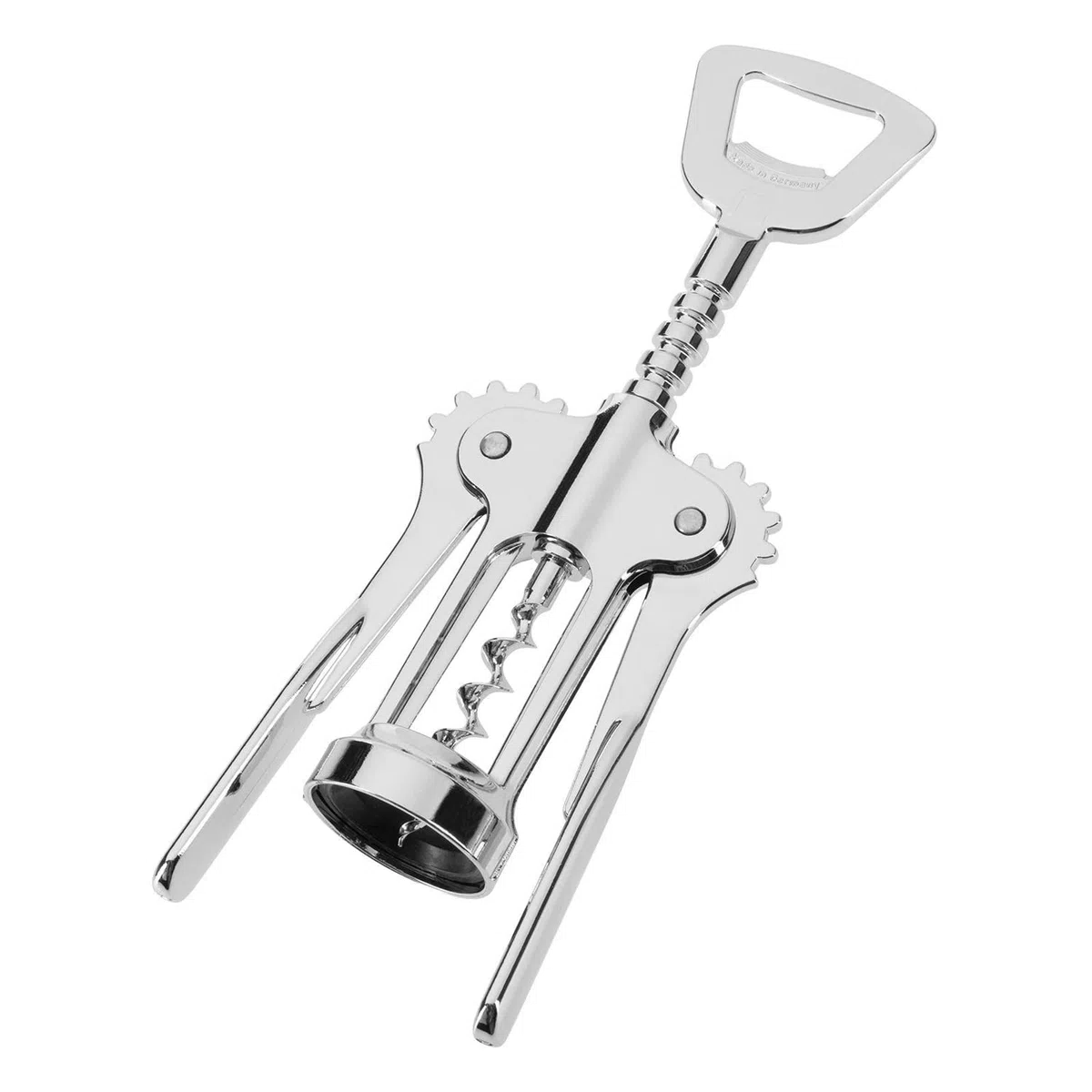 Westmark Cavatappi a leva con apribottiglie, Monopol Edition, acciaio/zinco pressofuso, Pedro, cromato, 6155336C