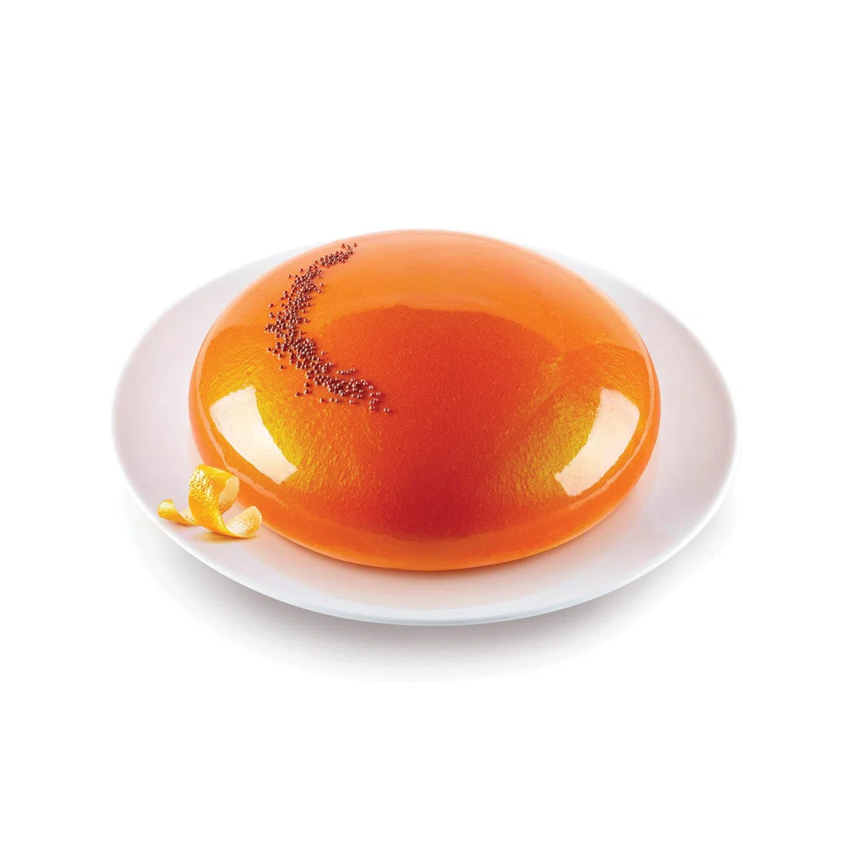 silikomart | Set in Silicone per Torta Moderna GOCCIA + MULTI-INSERTO ROUND, Antiaderente, Confezione da 2 Stampi per Dolci Multiuso, Made in Italy