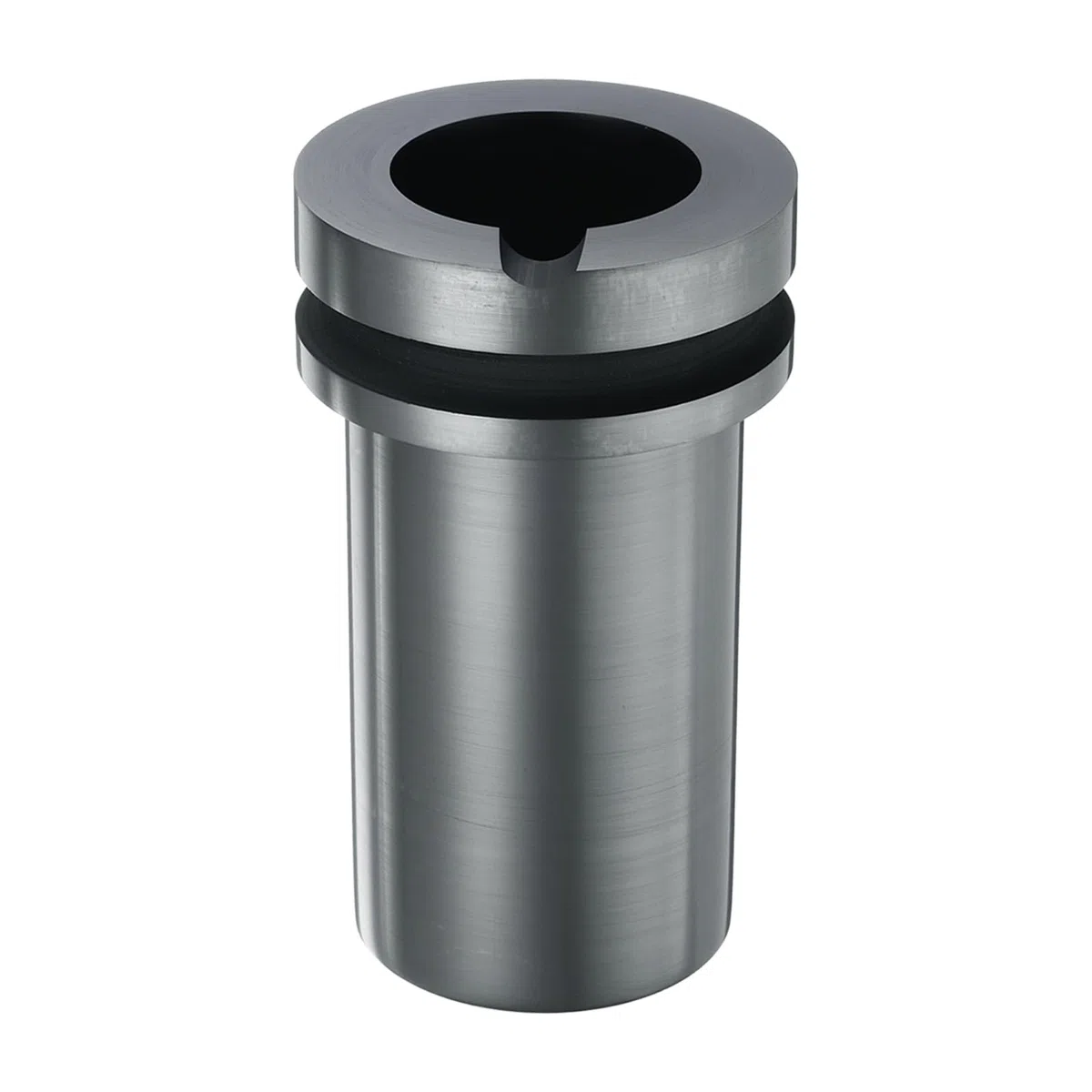 QUARKZMAN Crogiolo di Grafite, 0,5kg Crogiolo in Grafite ad Alta Purezza per Fusione di Oro Argento Rame Forno di Fusione Stampo Fusione Strumenti per Gioielli 1,38 Pollice IDx3,94 Pollice H