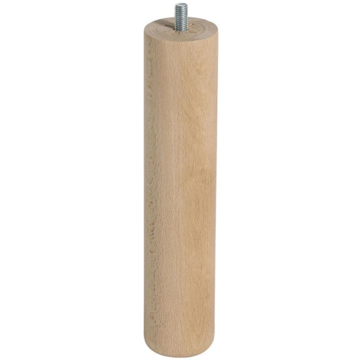 Vallatex - Confezione di 4 piedi per rete con doghe di legno, dimensioni 25 x 3 x 4 cm, colore: faggio 25 x 3 x 4 cm. Faggio