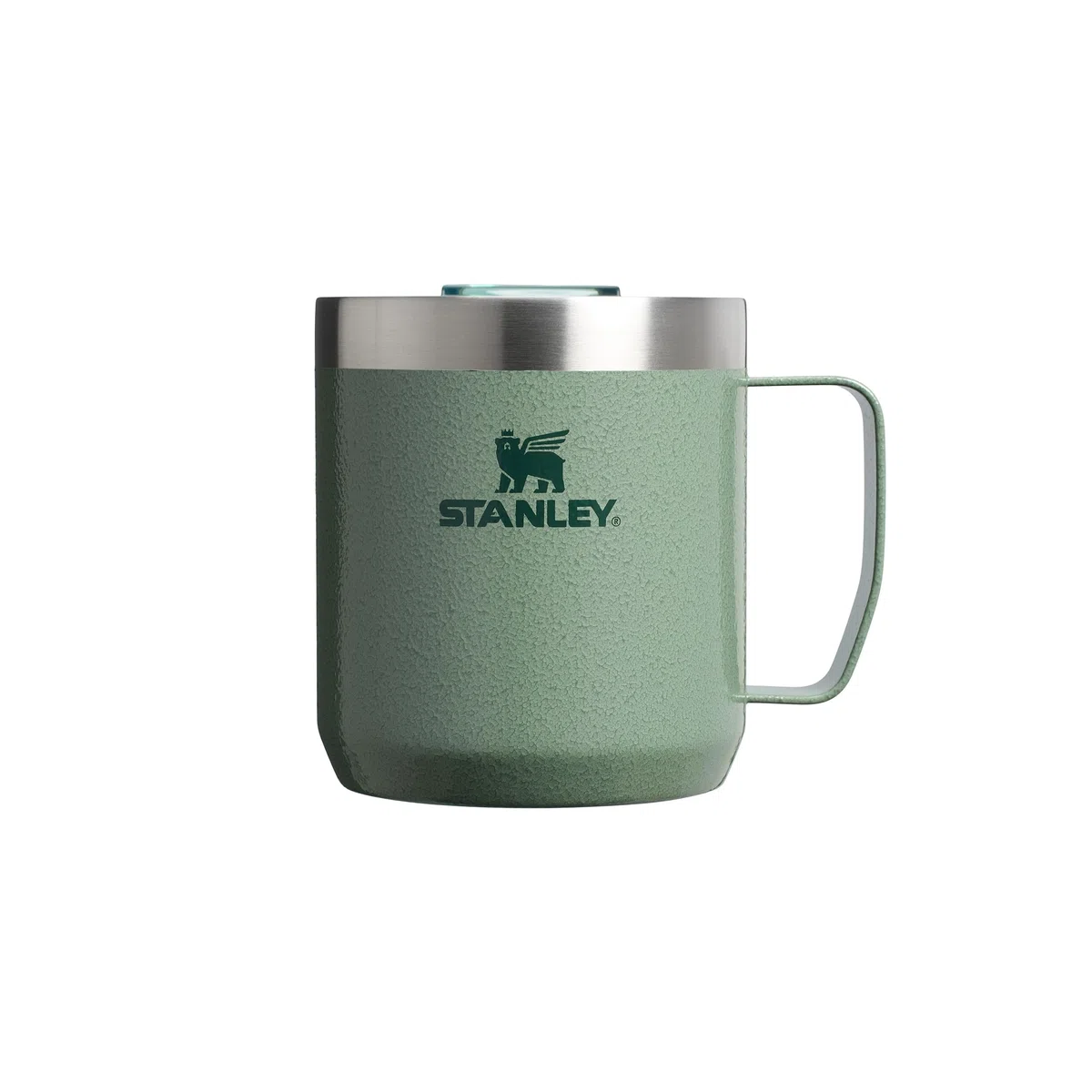 STANLEY 1913 Classic Legendary Camp Mug 0.35L - Mantiene 1.5 Ore Caldo - 3 Ore Freddo - Lavabile in Lavastoviglie - Senza BPA - Termos da Caffè - Bicchiere Termico da Campeggio - Hammertone Green