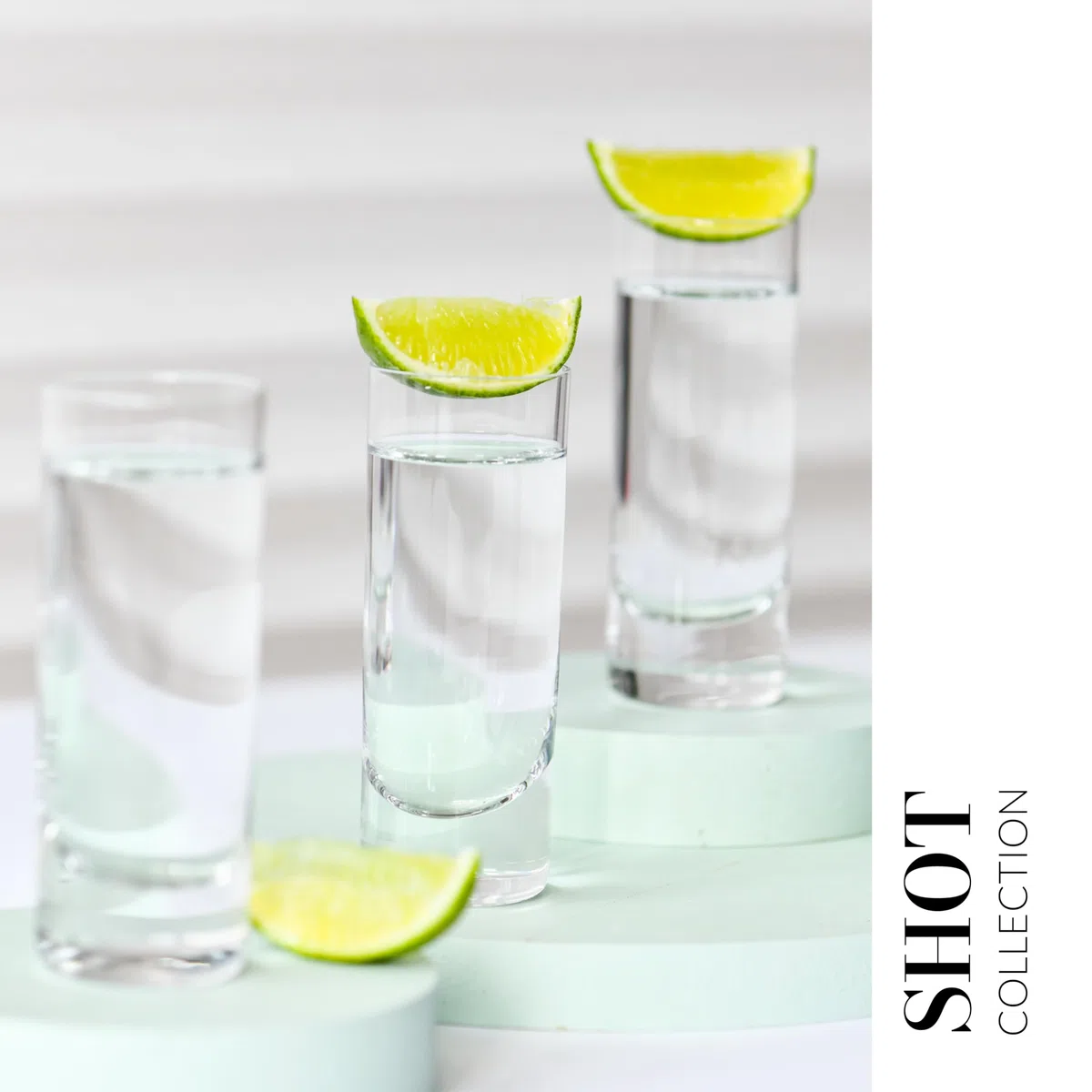 Krosno Bicchieri da shot Vodka | Set di 6 | 90 ml | Ideali per la casa, il ristorante e i ricevimenti | Lavabili in lavastoviglie