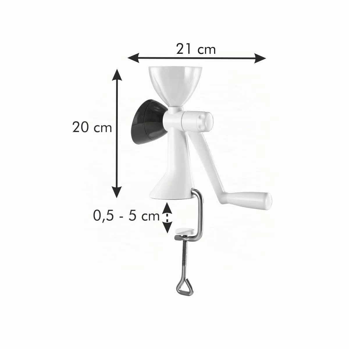 Tescoma 643581 Macina Semi, Bianco, 20 x 21 cm