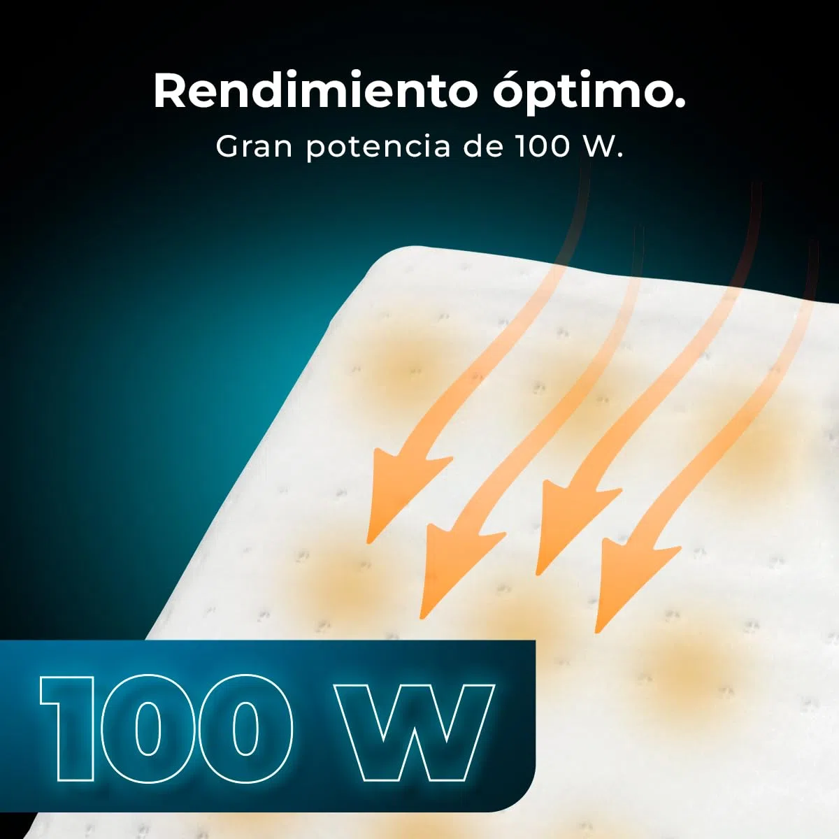 Cecotec Fodera Elettrica HeatConfort ThermalUnder Singolo (150 x 80). Coperta Termica con Spegnimento Automatico e 6 Livelli di Temperatura Regolabili per un comfort personalizzato.