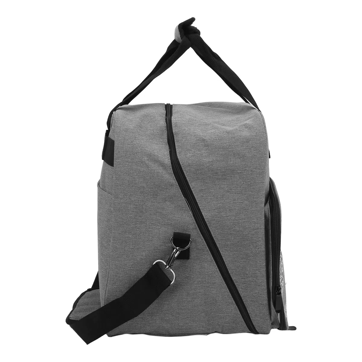 Sacca da trasporto della macchina da cucire, grande capacità, tasche di archiviazione multipla con spalline, resistente, pratico, con la maggior parte standard (Grigio)