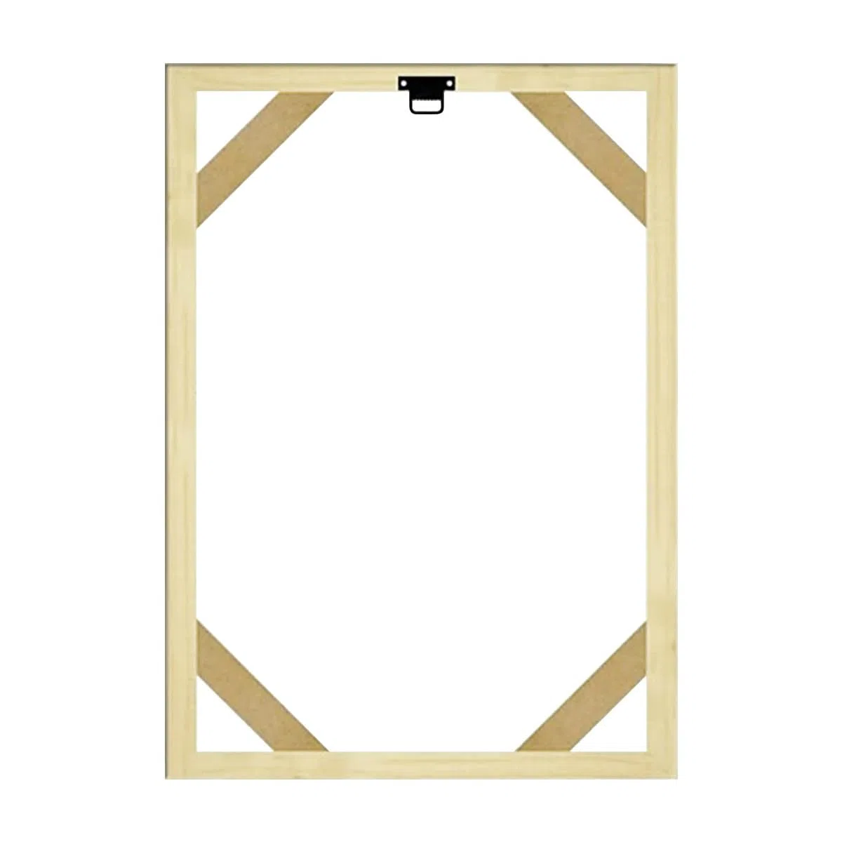 Telaio in Legno per Tela, 45 Cm x 65 Cm, Telaio per Tela Fai da Te, Cornice in Legno per Pittura a Olio, Poster, Stampe, Decorazioni per La Casa