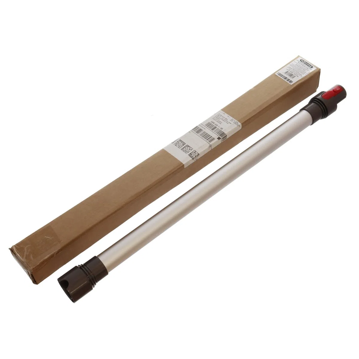 Paxanpax 969109-06 PFC1266 Compatibile per Dyson V7, V8, V10, V11, SV7, SV8, SV10, SV11, SV12, SV14 Series Quick Release Natural' Silver Type Wand Extension Rod Tube