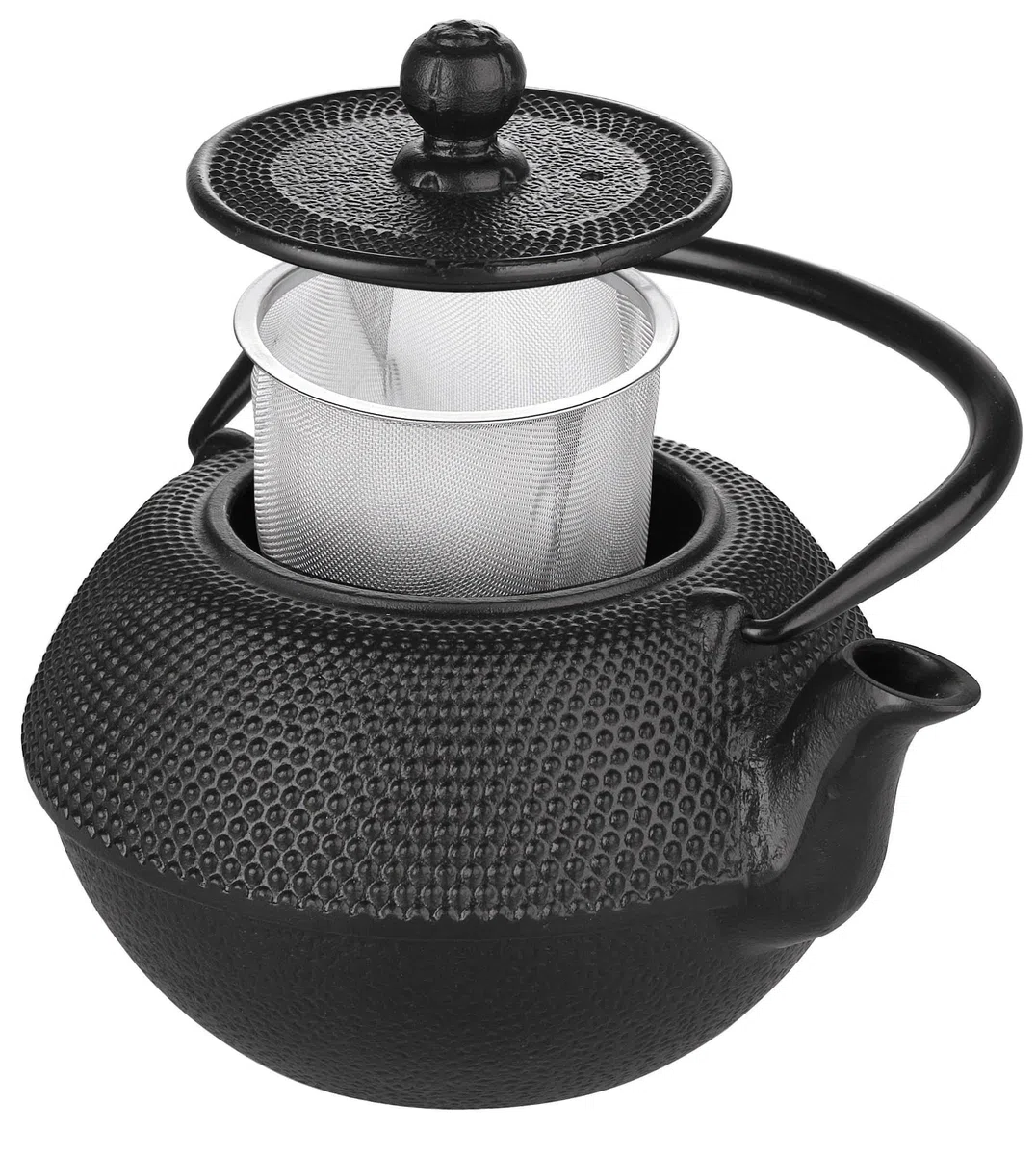Teiera in ghisa nera 0,72 lt, dal design elegante, ideale per preparare le infusioni. Progettato per: uso quotidiano e cerimonie.