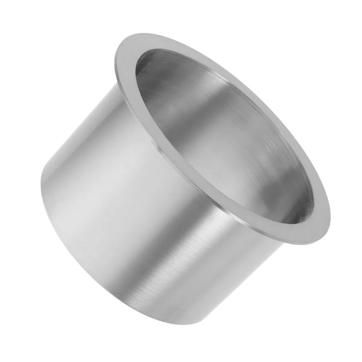 VICASKY Bidoni Rotondi per Rifiuti Coperchio Tondo da Incasso in Acciaio Inox per Contenitore Spazzatura Cucina, Salvaspazio