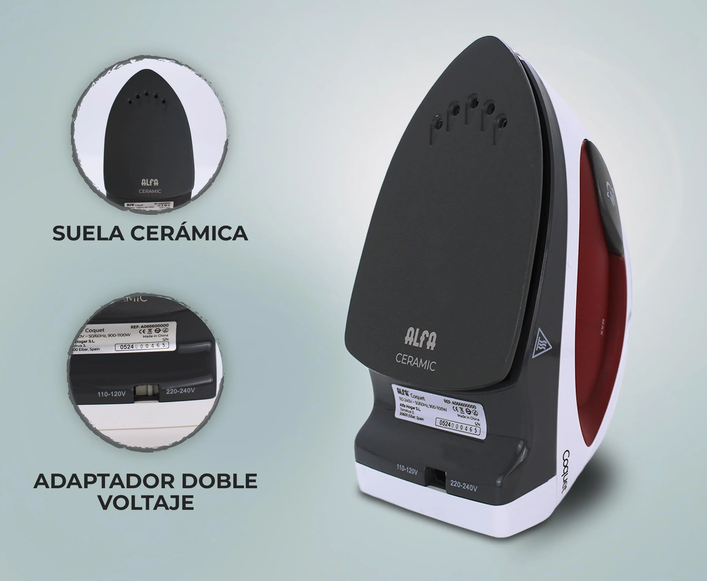 ALFA Ferro da viaggio Coquet