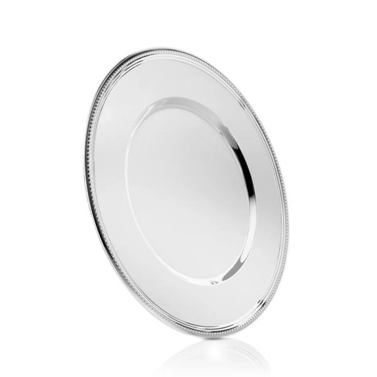 Zilverstad - Sottopiatto Parel 33 cm colore argento