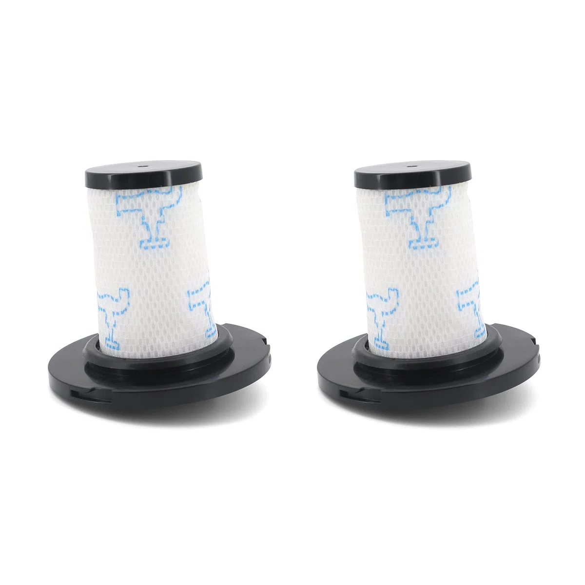 2Pcs Filtri di Ricambio per Rowenta X-FORCE FLEX 11.60 RH98XX e Rowenta X-FORCE FLEX 14.60 RH99XX Aspirapolvere Senza Fili, Alternativa a ZR009007