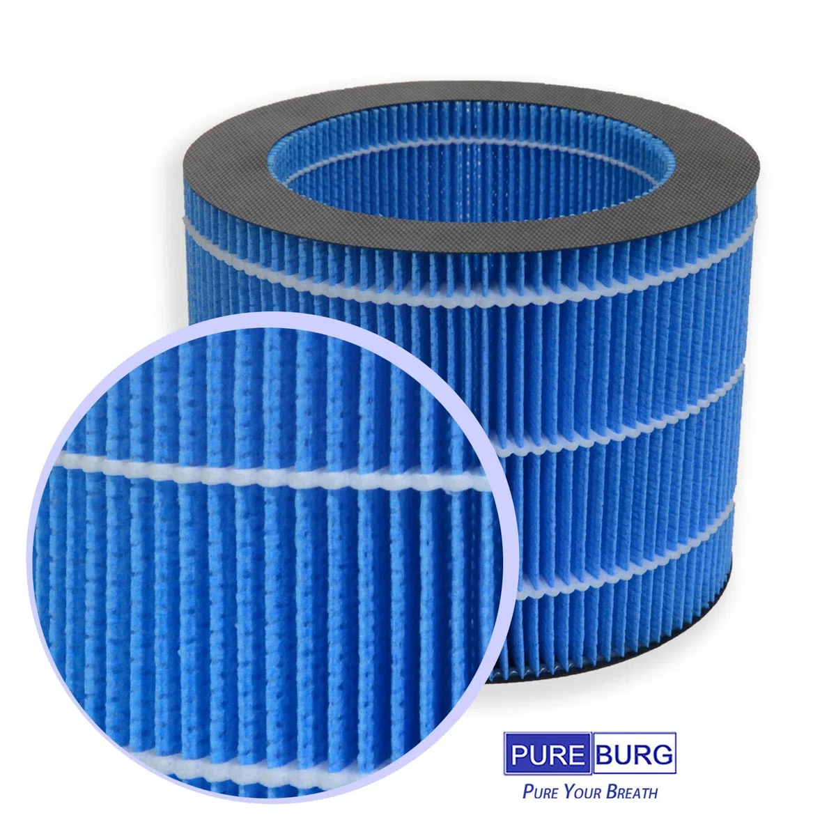 PUREBURG FY3446/30 - Filtro umidificatore compatibile con Philips HU2716, HU2718, HU3915, HU3916, HU3918, 2 pezzi