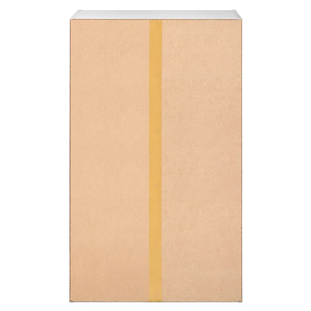 Amazon Basics Estantería 5 compartimentos cubo, blanco, 50 x 24 x 80 cm | librería