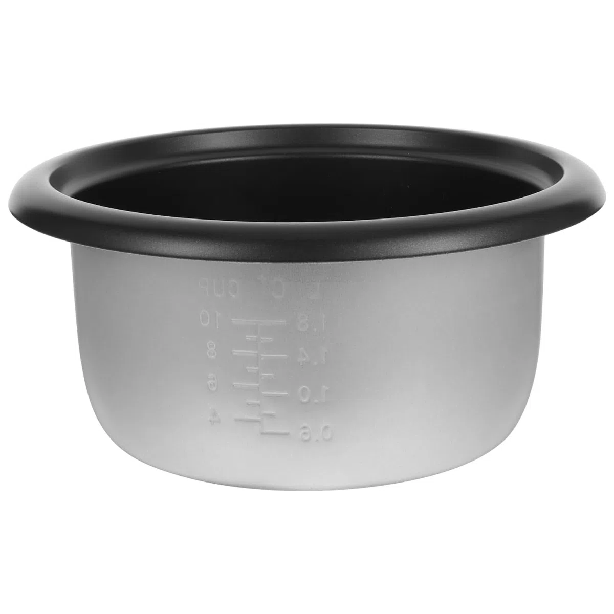 NOLITOY Pentola Interna Per Cuociriso Antiaderente 26.8X26.8X12.5Cm Ricambio Per Cuociriso Universale Ideale Per Riso E Zuppe in Casa Hotel Dormitorio