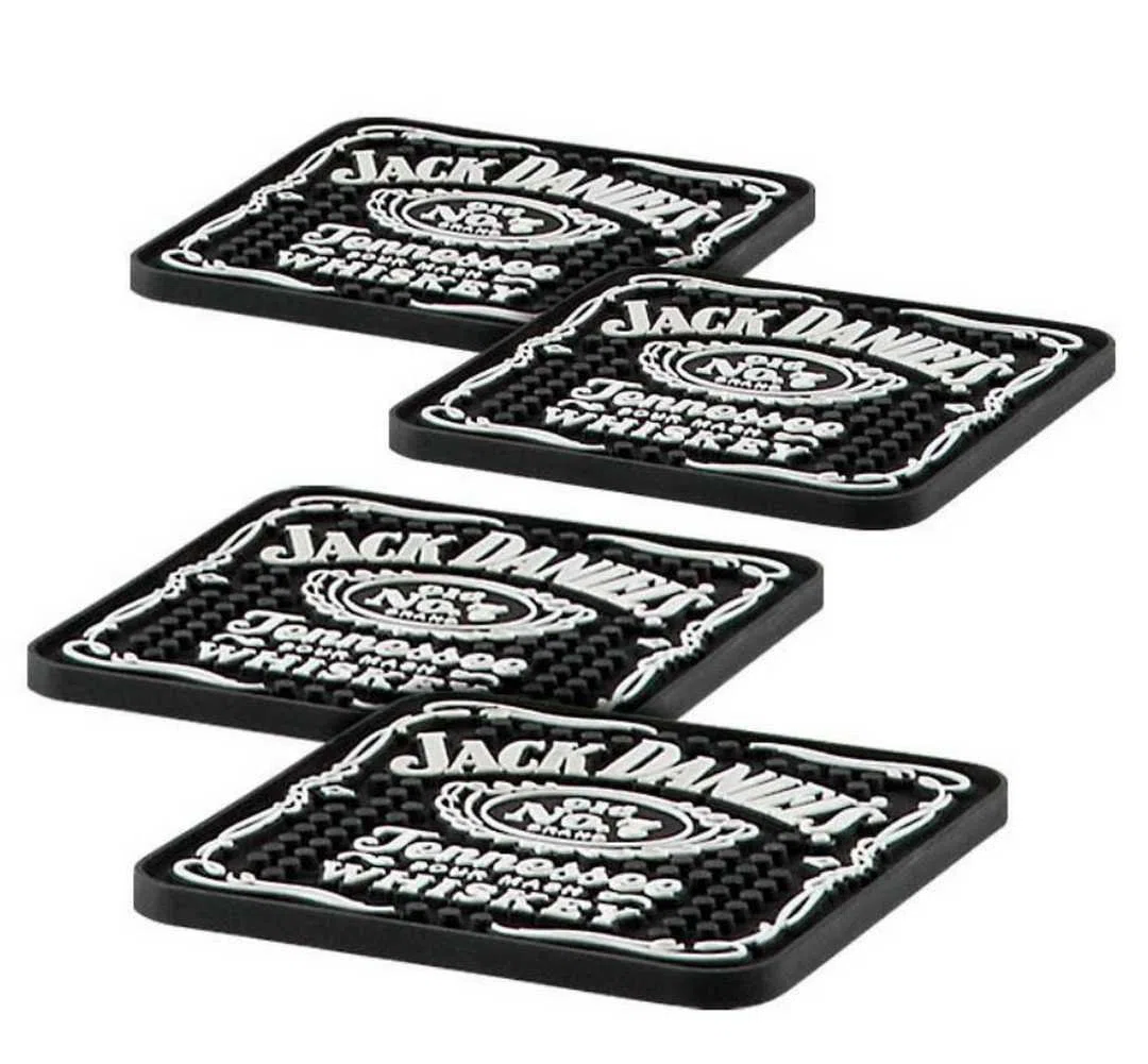 Jack Daniel's Set di 4 Coaster Mini Beverage Mats JD-38515 by Jack Daniel's