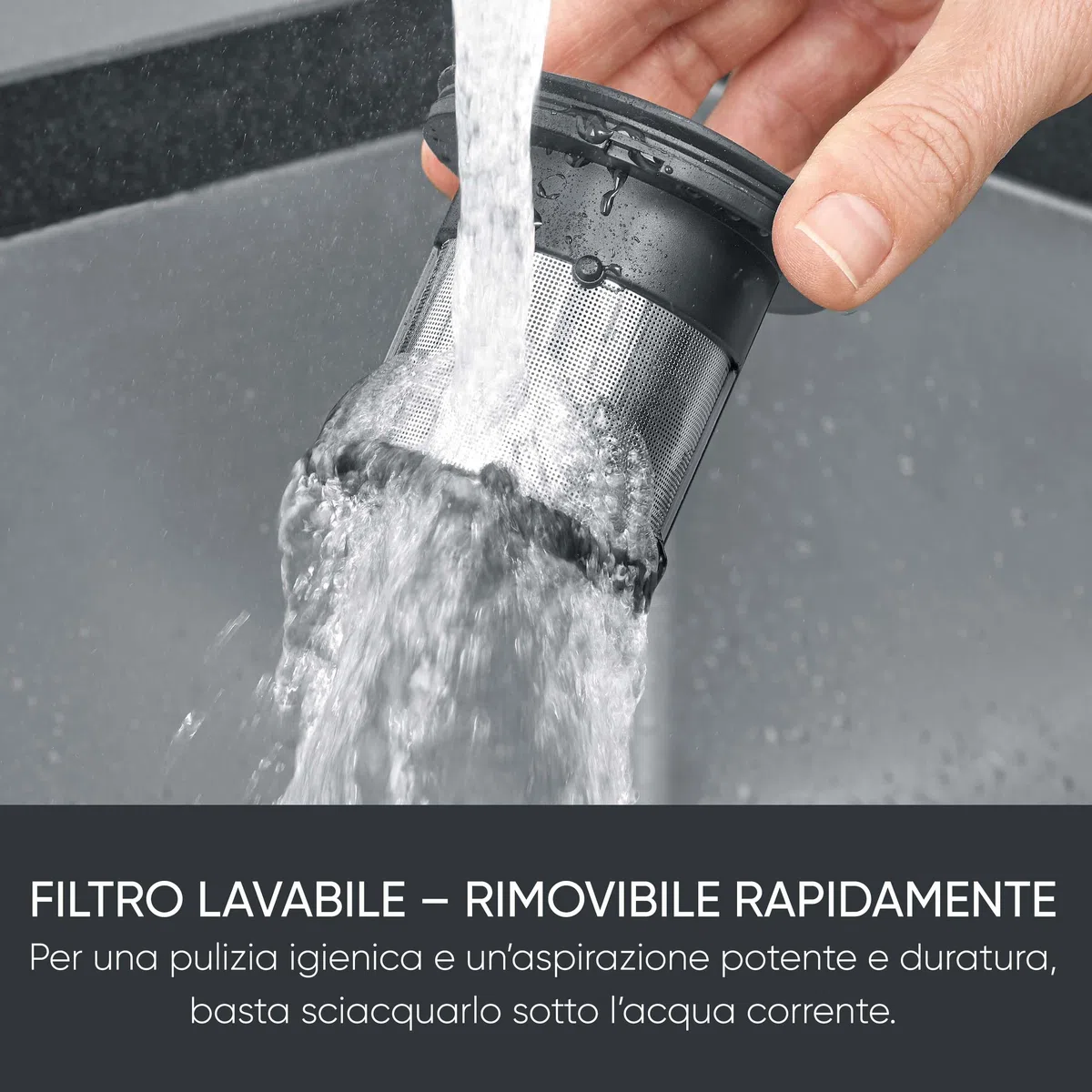 SEVERIN Aspirapolvere Portatile 3 in 1, Aspira Liquidi, Autonomia 25 min, con Stazione di Ricarica, 10,3 x 11,3 x 46,2 cm, Nero - HV 7132