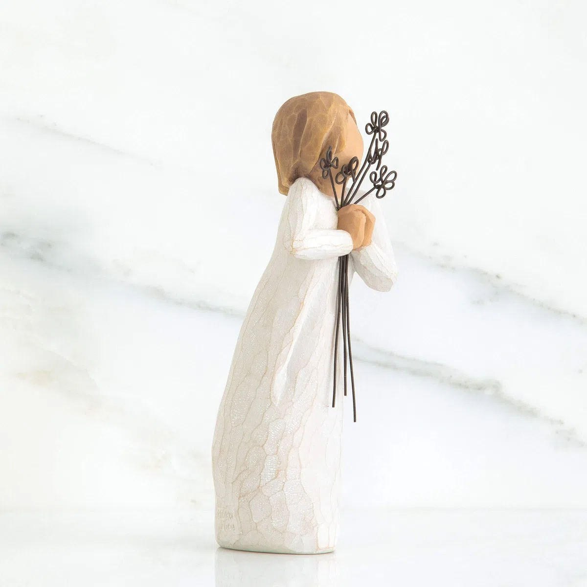 Willow Tree Amicizia Resina, Design di Susan Lordi, 13.5 cm
