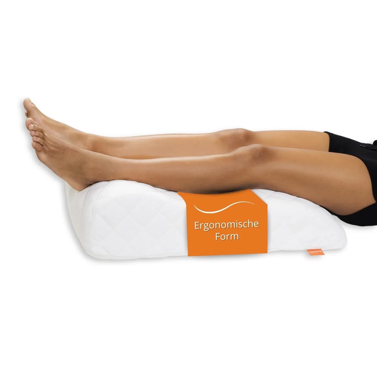 sleepling 190114 vene cuscino flebologico, cuscini venoso per le gambe, Made in EU, 100% cotone, 40 x 68 x 16,5 cm, bianco