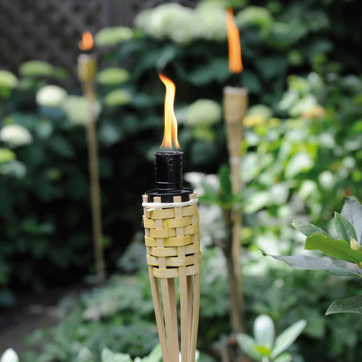 FLAMMBURO 6 Litri di Olio per lampade a Olio, lampade a Petrolio, torce da Giardino, Candele a Olio, Candele a Olio – 6 x 1 litro = 6 Litri