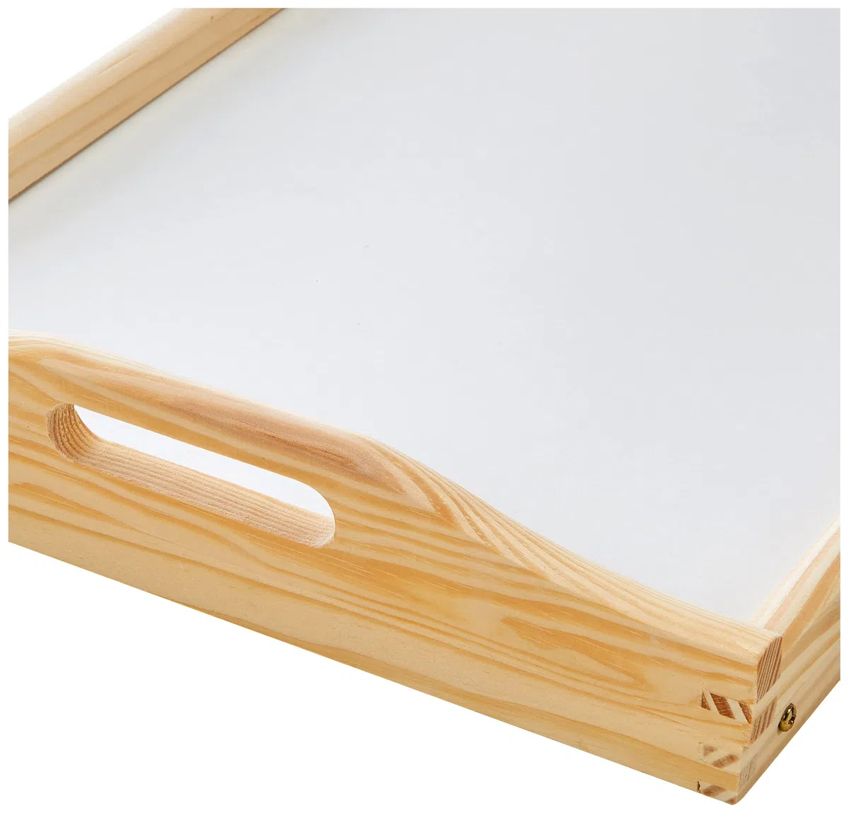 Zeller 24038 Vassoio da Letto, Legno, Beige, 50x30x24.5 cm