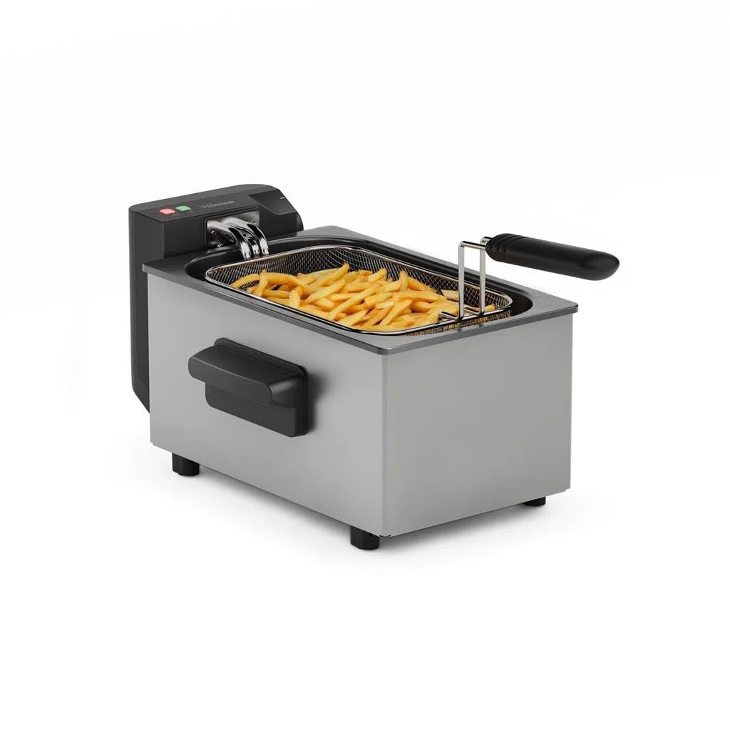 Tristar Acciaio inossidabile Friggitrice Elettrica, 2000W, 3 litri, FR-9338 - Cucina e Casa