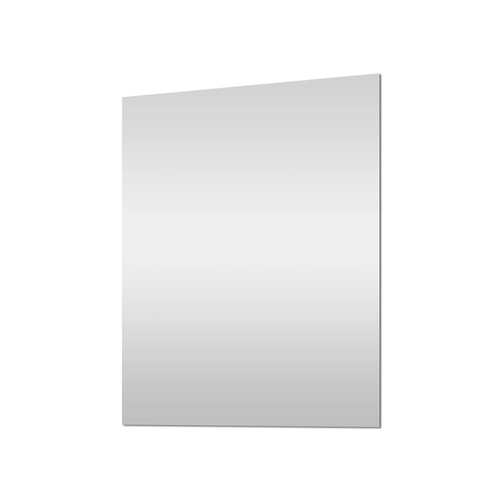 Inbagno Specchio Bagno Senza Cornice a Filo Lucido, 50x70 cm Installazione Reversibile, Completo di staffe