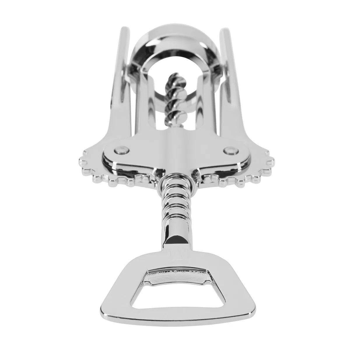 Westmark Cavatappi a leva con apribottiglie, Monopol Edition, acciaio/zinco pressofuso, Pedro, cromato, 6155336C