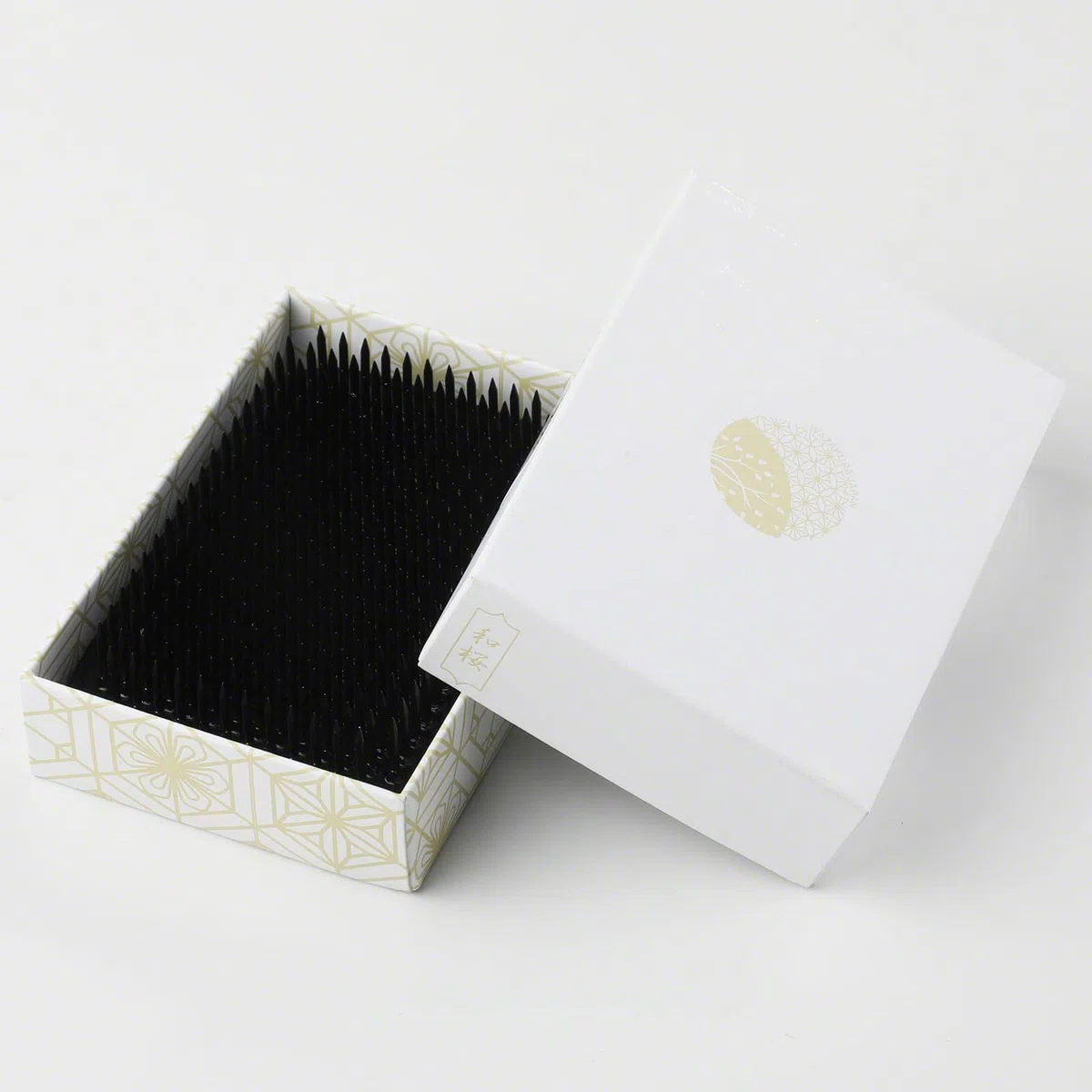 Wazakura Kenzan Ikebana Nero Porta Fiori (83mm) Rettangolare, Strumento Giapponese per l'Arrangiamento Floreale, Accessori Pin Frog - Kenzan Rettangolare Nero 83mm