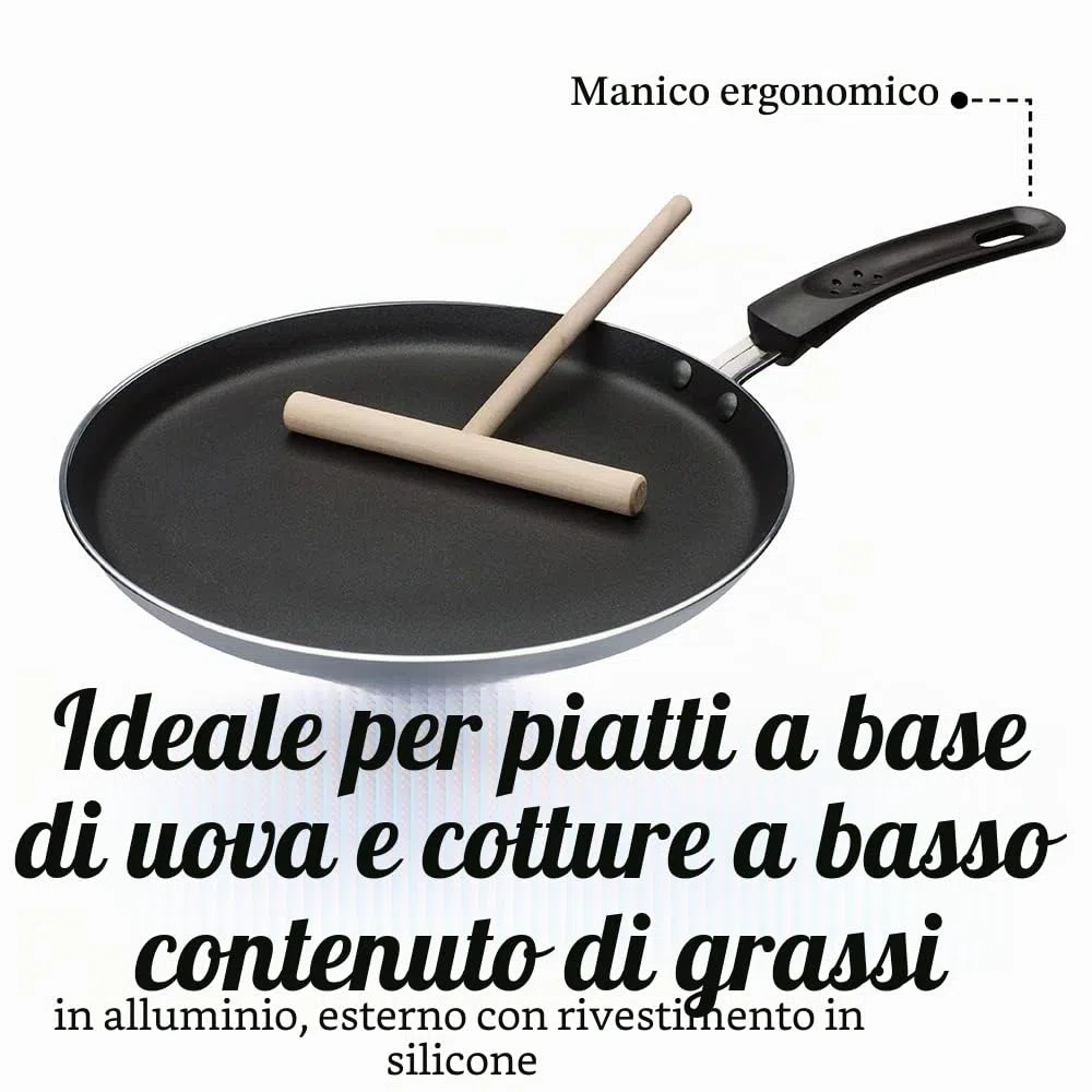 GSW Poele a crepes a induction avec etaleur - 26 cm