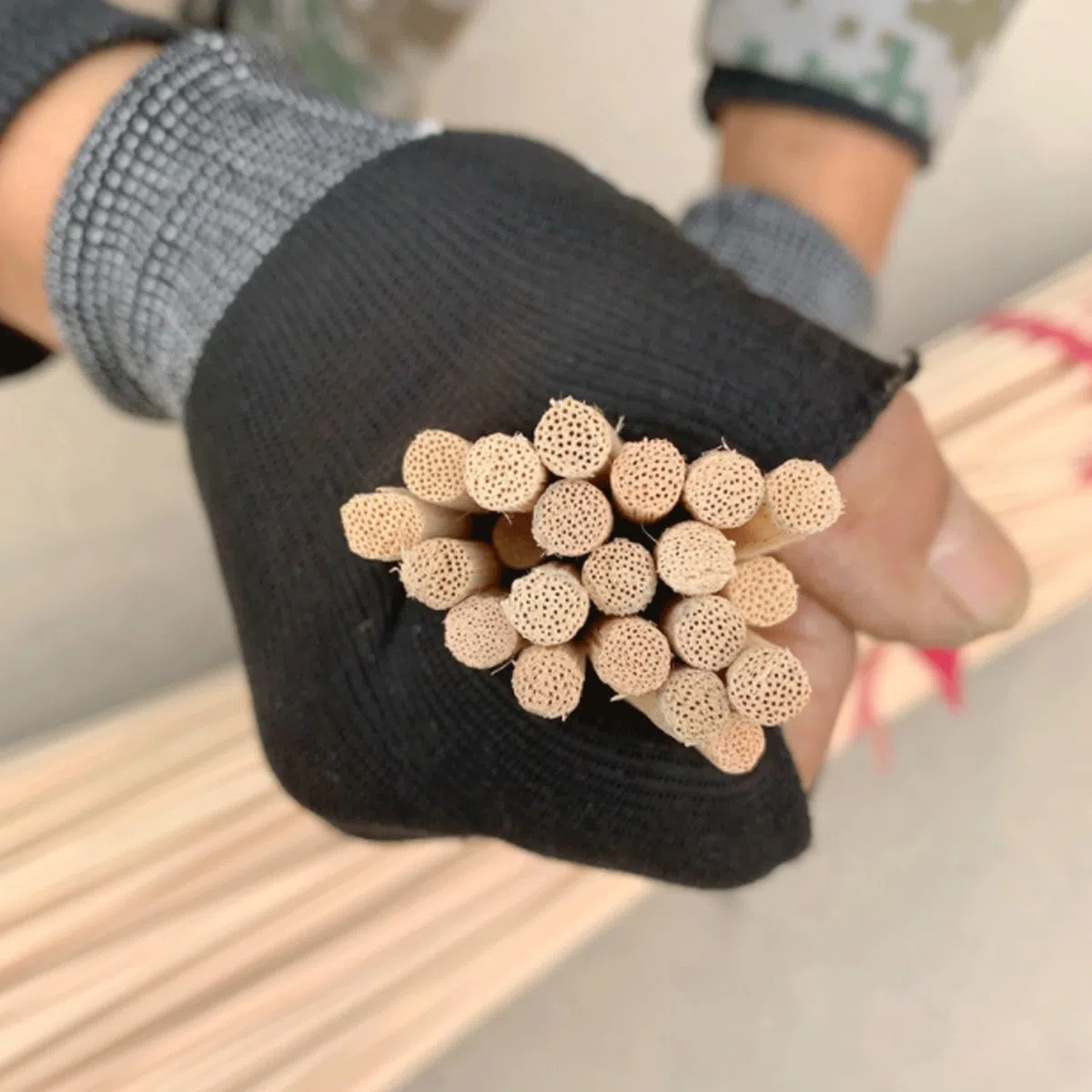 Rattan Rotolo Vimini da Intrecciare Rattan Naturale, Materiale per Lavori di Intreccio Riparazioni Mobili Canne per Cesti, Fai da Te, Rotolo Cesti Bastoncini Bastoncini Profumati per Ambienti ( Color