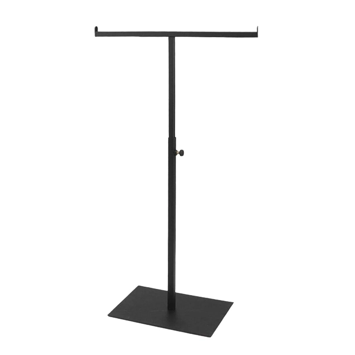 Milageto Espositore per Borse Scaffali per scaffali Organizer in Acciaio Inossidabile Appendiabiti per Sciarpe Supporto per Borse Appeso per Orologi, Nero