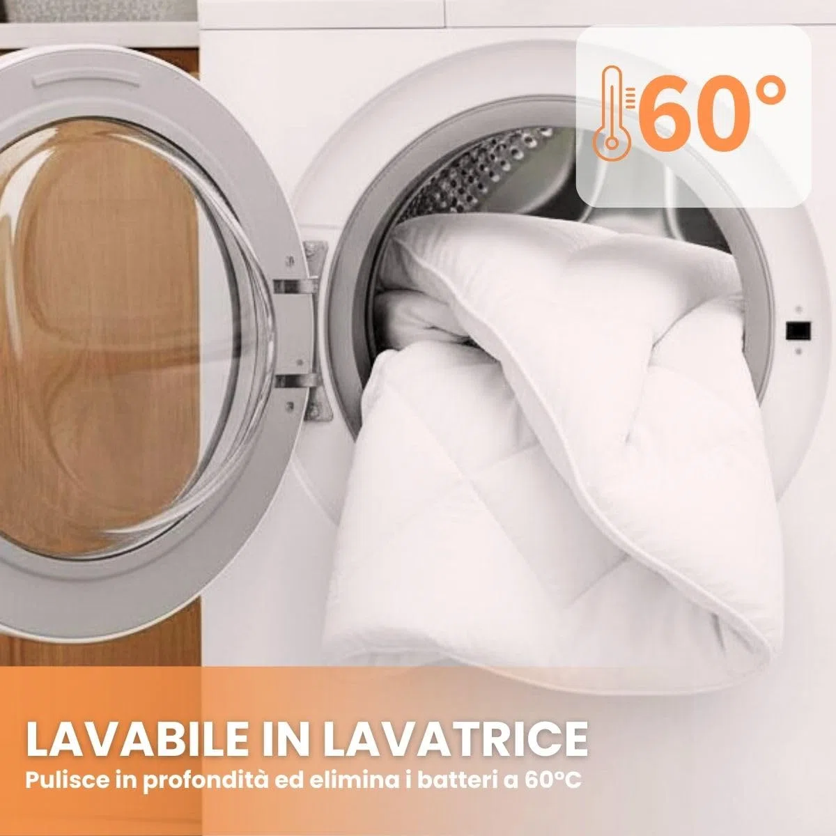 DREAMWAY - Piumino Letto Singolo Quattro 4 Stagioni 135x200 cm, Set Piumino Estivo 150gsm 135 x 200 + Primaverile/Autunnale 300gsm 200x135 = Piumone Invernale Trapunta Caldissimo 450gsm