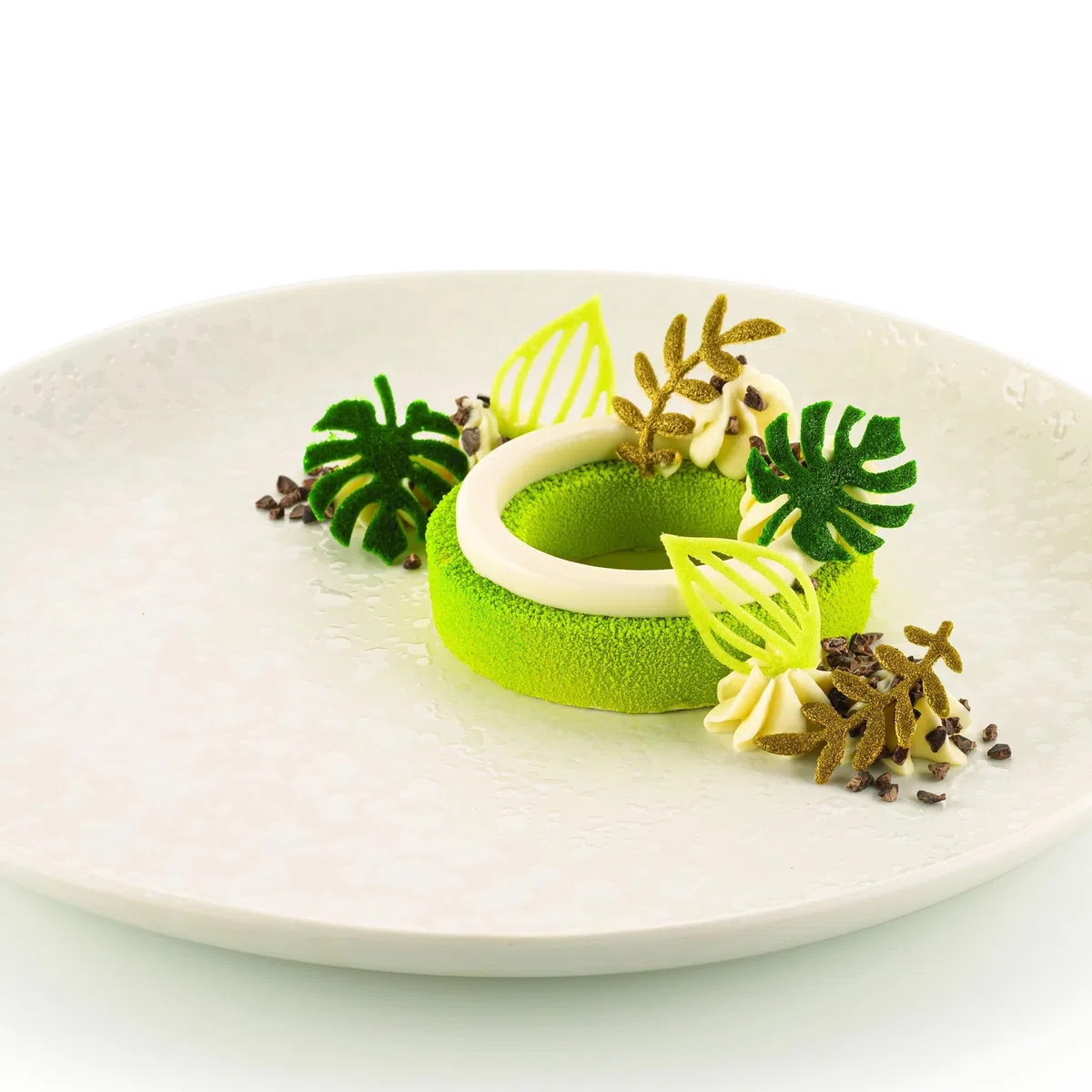 silikomart Giardino - Stampo in Silicone N.68 Foglie 40X25 H 2 MM - 40X49 H 2 MM