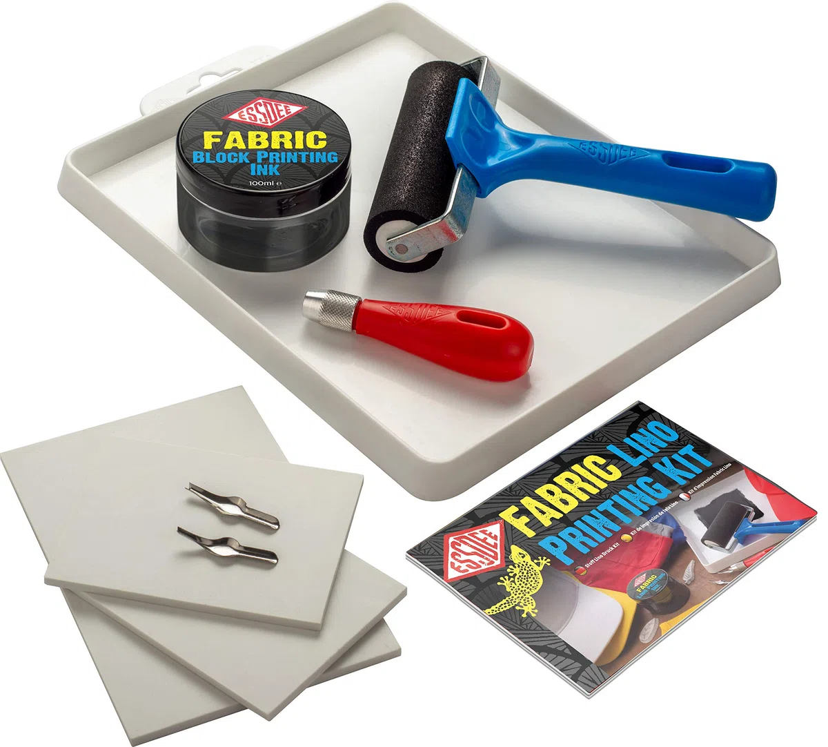 Essdee Kit di stampa Lino per tessuti