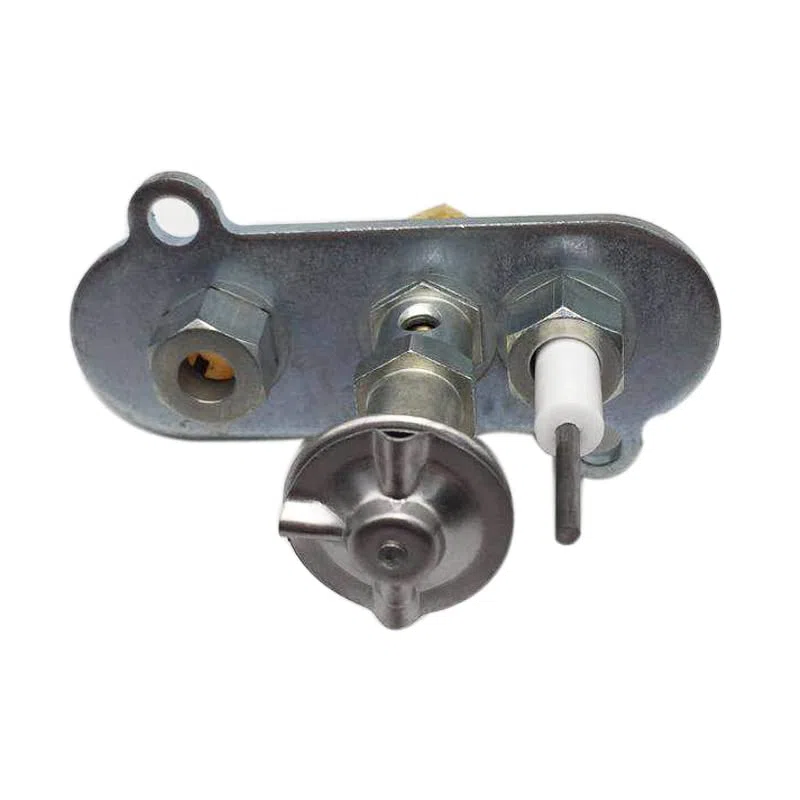 EKCOS Gas liquefatto Argento Testa di accensione trigeminale fornello a Gas for Mancanza di Ossigeno Accessori for dispositivi di Protezione Contro Lo spegnimento della Fiamma