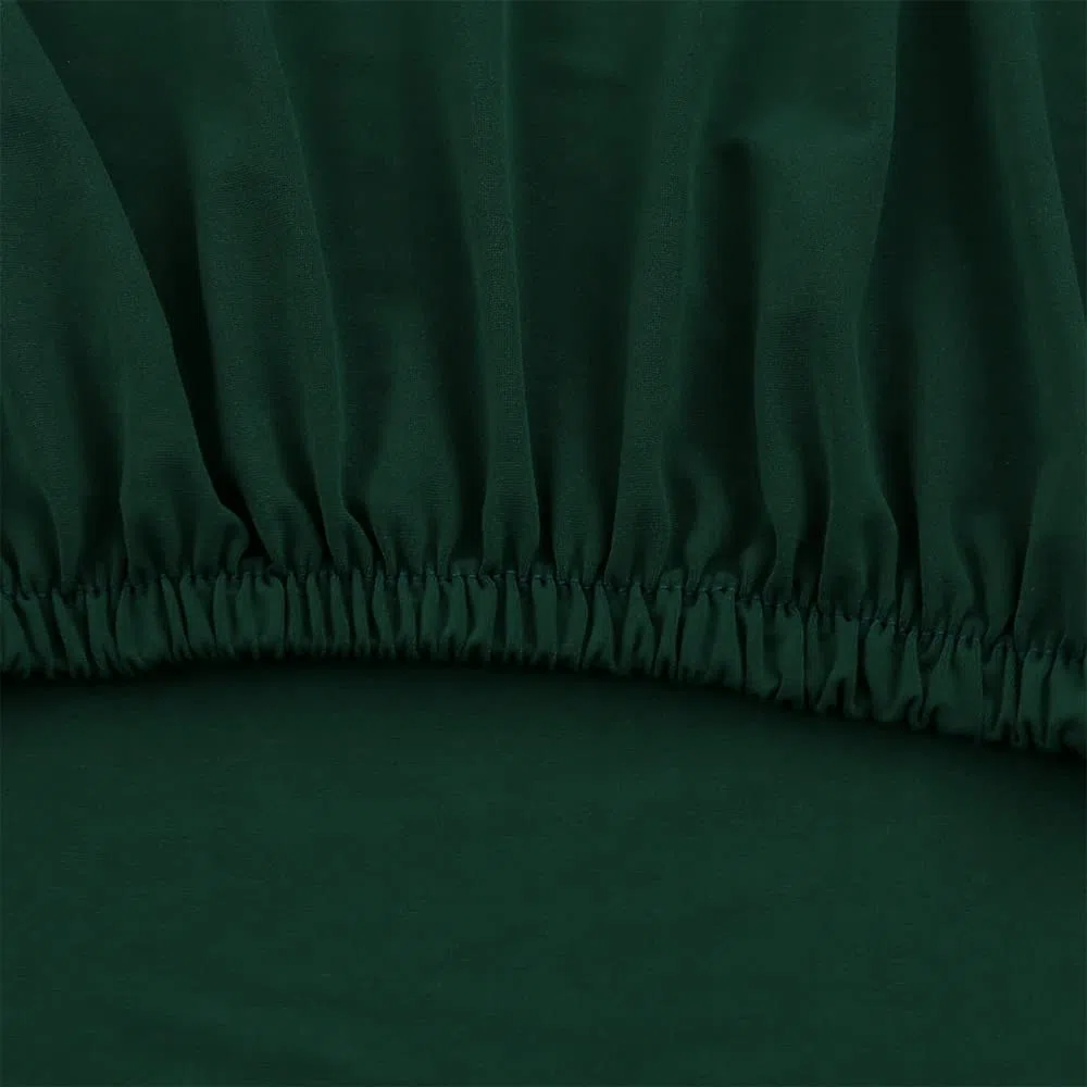 Coprisedie scandinave da Pranzo Fodera per Sedia scandinava per Sala da Pranzo Fodere Coprisedia scandinave a Forma Curva Coprisedia Elasticizzati 6 Pezzi Verde Scuro