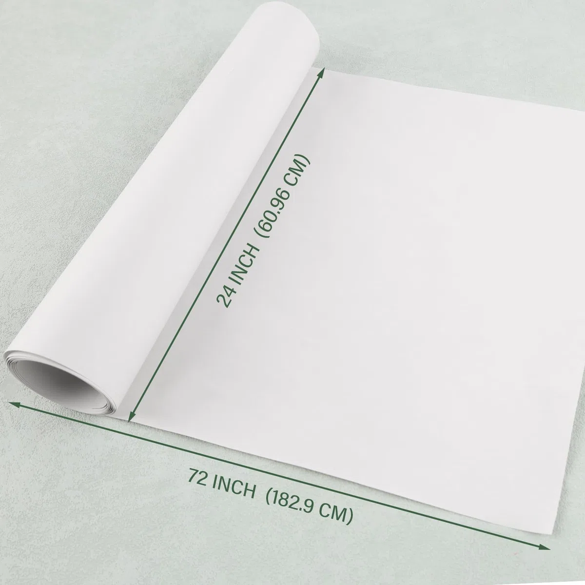 Lineco Carta di supporto con cornice grigia, 61 x 182,9 cm