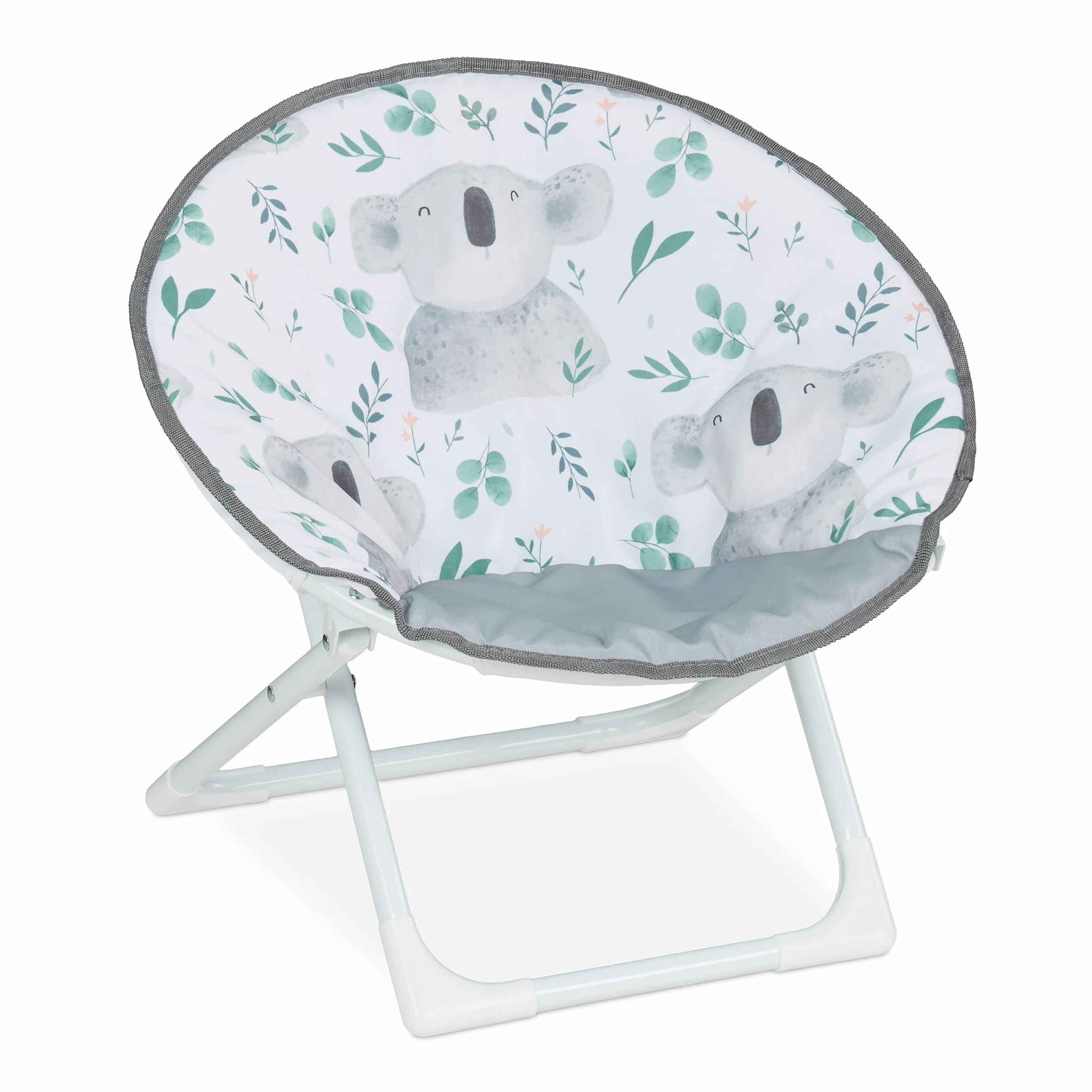 Relaxdays Moon Chair, Poltroncina Pieghevole Ultraleggera per Camera dei Bambini, Sedia per Interni e Esterni, Colorata