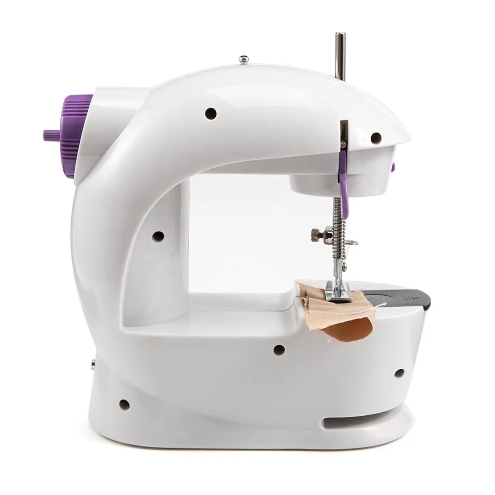 Mini Macchina da Cucire Portatile ed Elettrica per Principianti Adulti - Velocità Regolabile con Funzione Overlock per Crafting