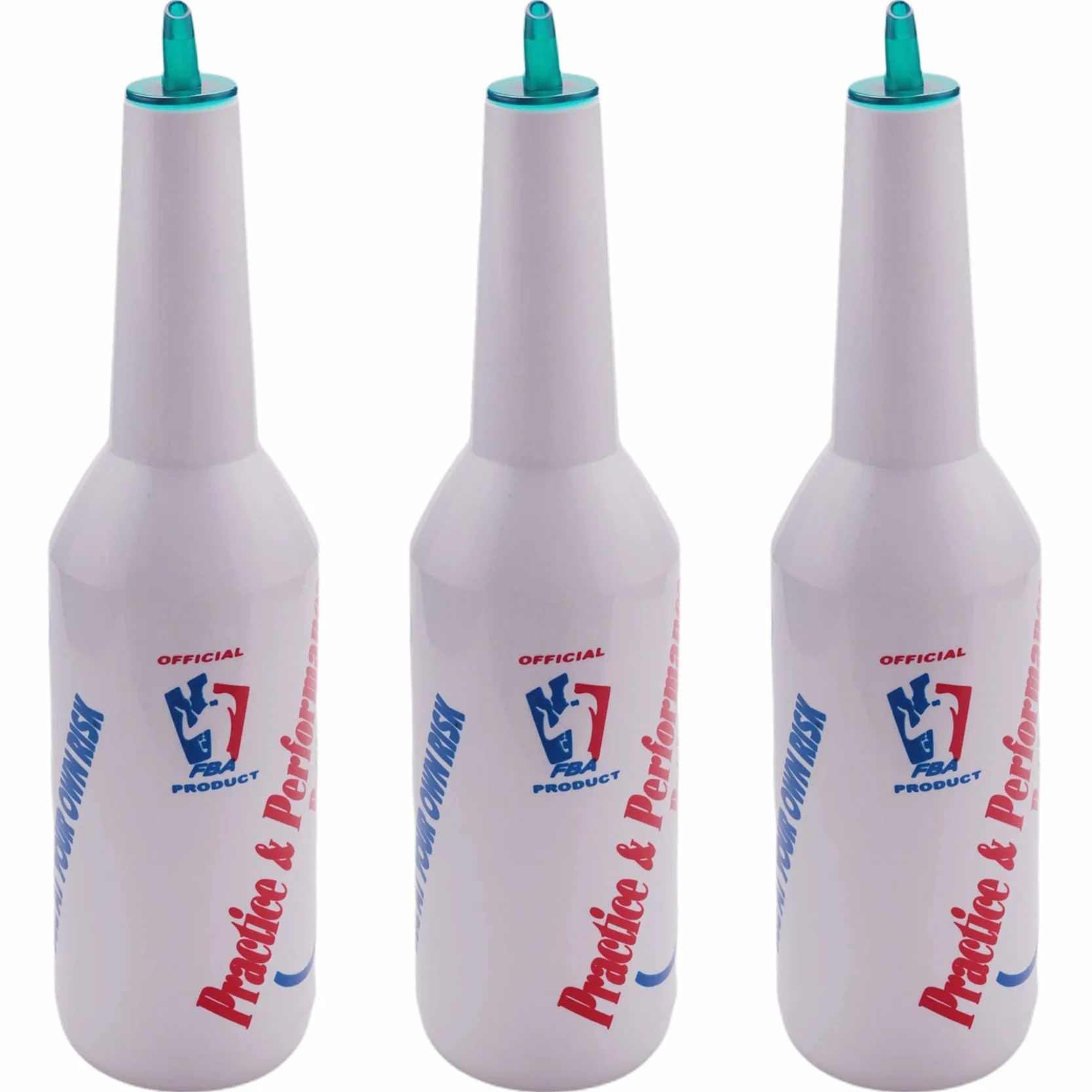 3X Flair Bartender Bartending Practice Bar Pub Bottiglia di Vino Cocktail Shaker -