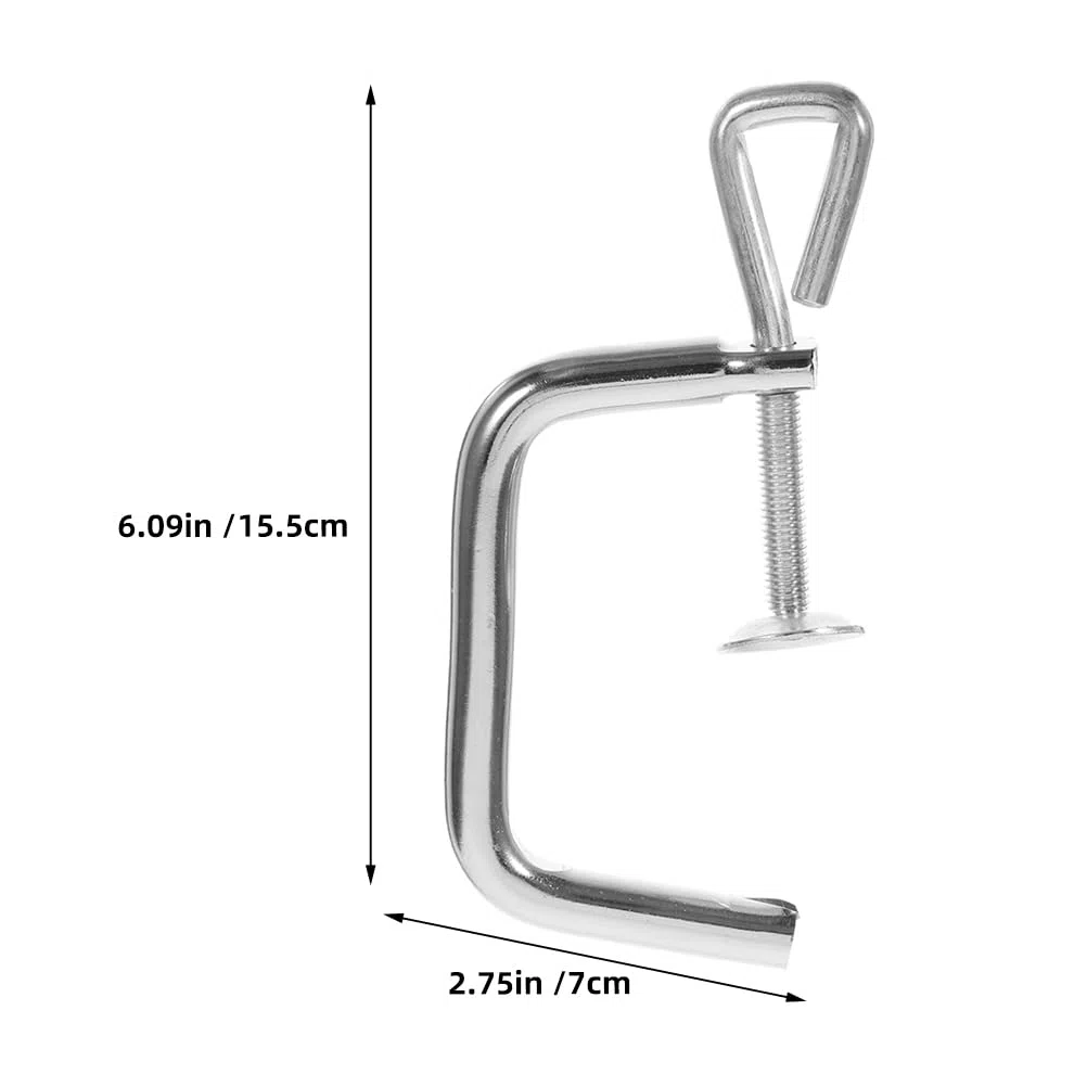 Amosfun Clip Di Fissaggio Per Macchina Per La Pasta Manuale 6.10X2.76X0.39In Accessorio Di Ricambio Per Macchine Per La Pasta Confezione Da 2 Pezzi Per Uso Domestico