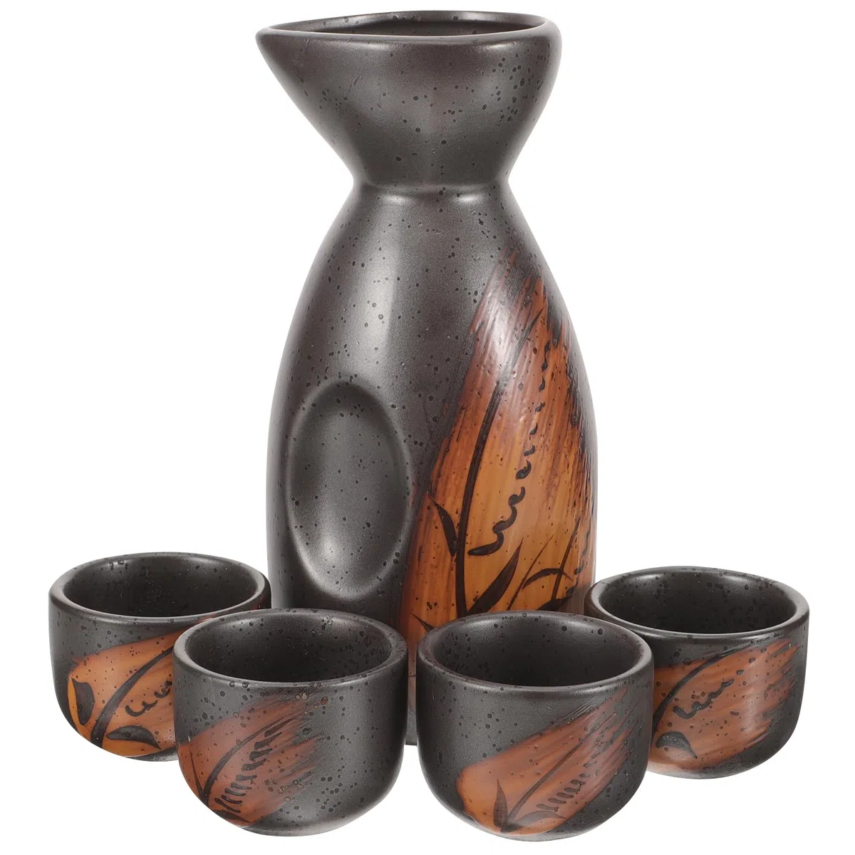 PRETYZOOM 1 Set Set Tazza Di Tè In Ceramica Tradizionale Tazza Di Sake Tradizionale Tazza Di Ceramica Sake Giapponese Tazza Di Ceramica Sake Giapponese Bollitore Per Sake Retro Bollitore