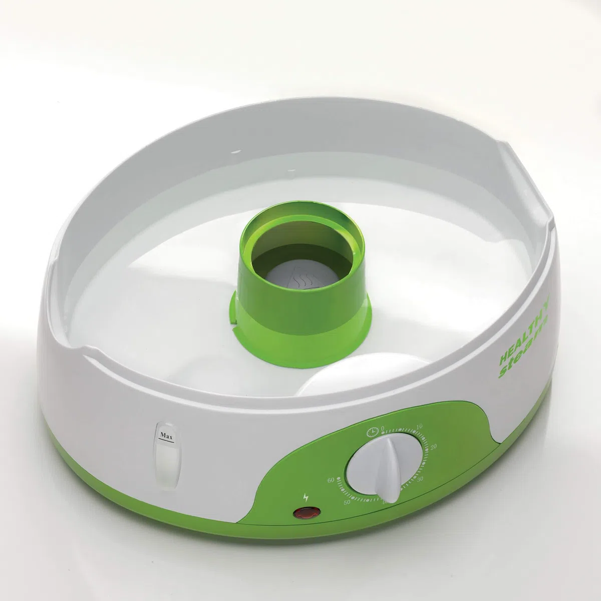 Ariete 911 Healthy Steam - Vaporiera Elettrica - 3 Cestelli - Contenitore per riso - Timer 60’ - 800 Watt - 9 Litri - Bianco e Verde